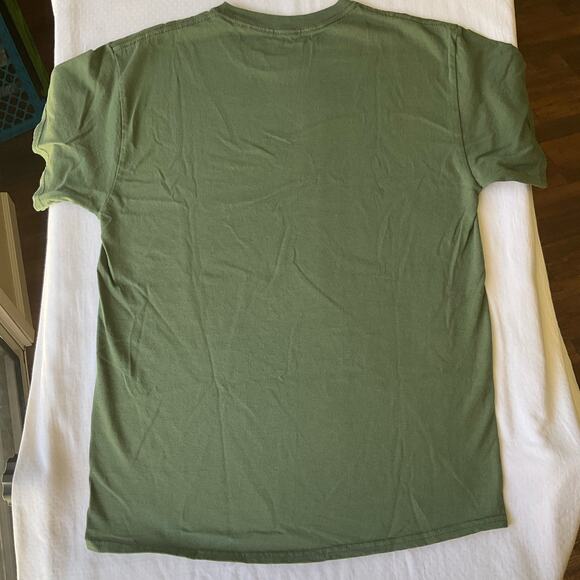 EC Men’s Short Sleeve T-shirt size M, Green, Forest Print - Picture 7 of 7